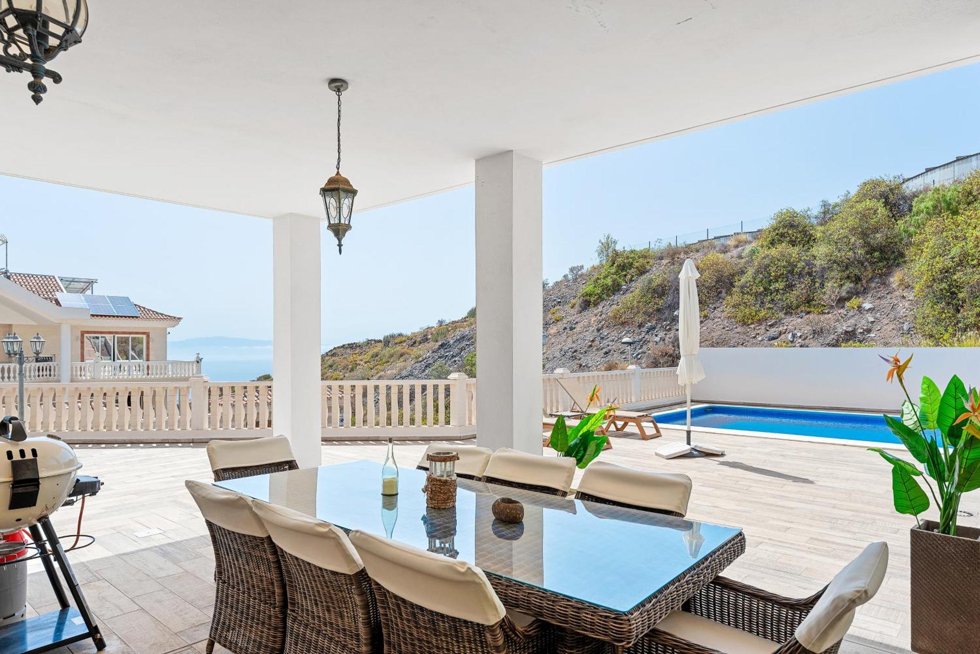 Villa Vista Bella Costa Adeje In Ruhiger Villengegend Mit Meerblick 외부 사진